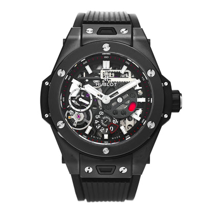 Hublot Ceramic Rubber 45mm Big Bang Meca-10 Black Magic Manual Winding Watch 414.CI.1123.RX 1 of 5