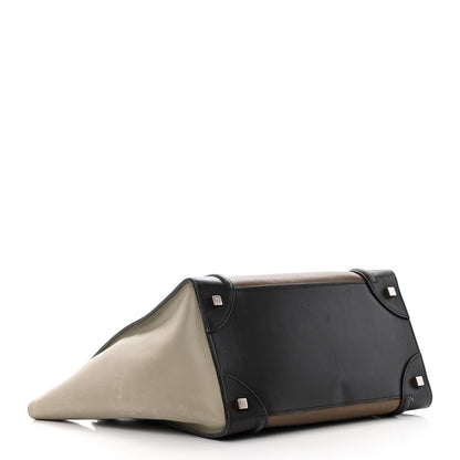 Celine Satin Calfskin Tri-Color Luggage Multicolor 4 of 28