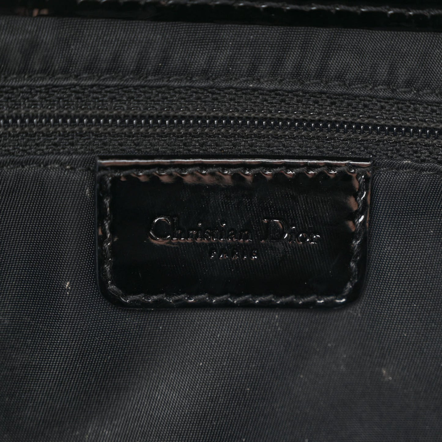 Monogram Saddle Bag Black