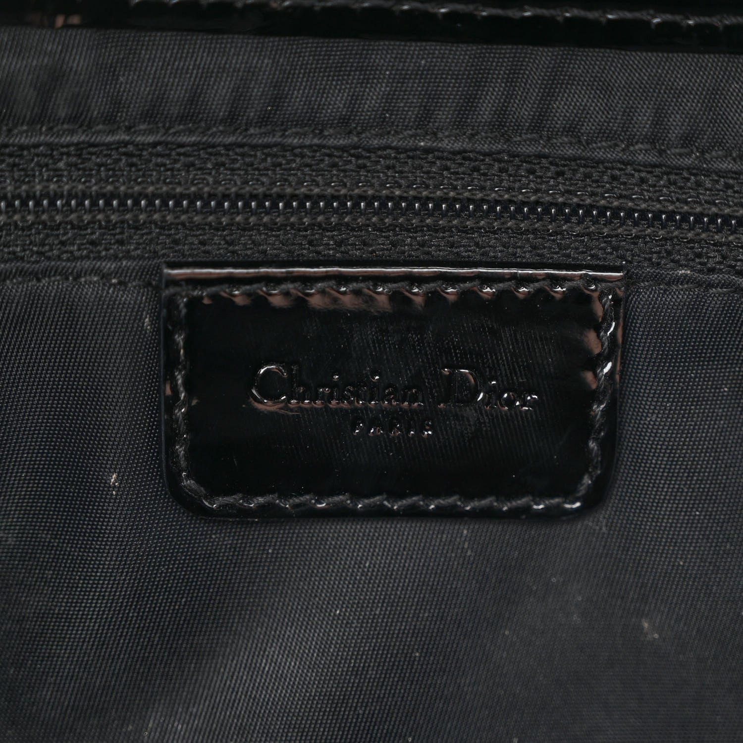 Christian Dior Monogram Saddle Bag Black 6 of 11