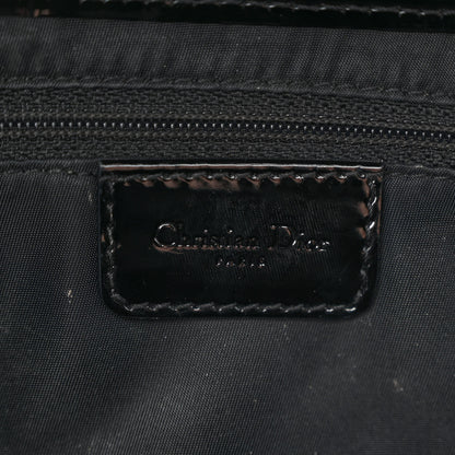 Christian Dior Monogram Saddle Bag Black 6 of 11