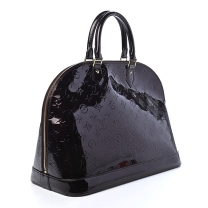 Louis Vuitton Vernis Alma GM Amarante 3 of 9