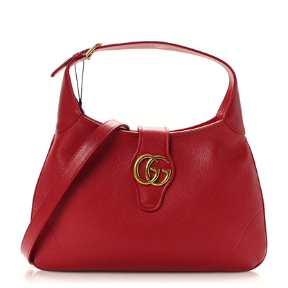 Gucci Goatskin Medium Aphrodite Shoulder Bag Hibiscus Red 1 of 8