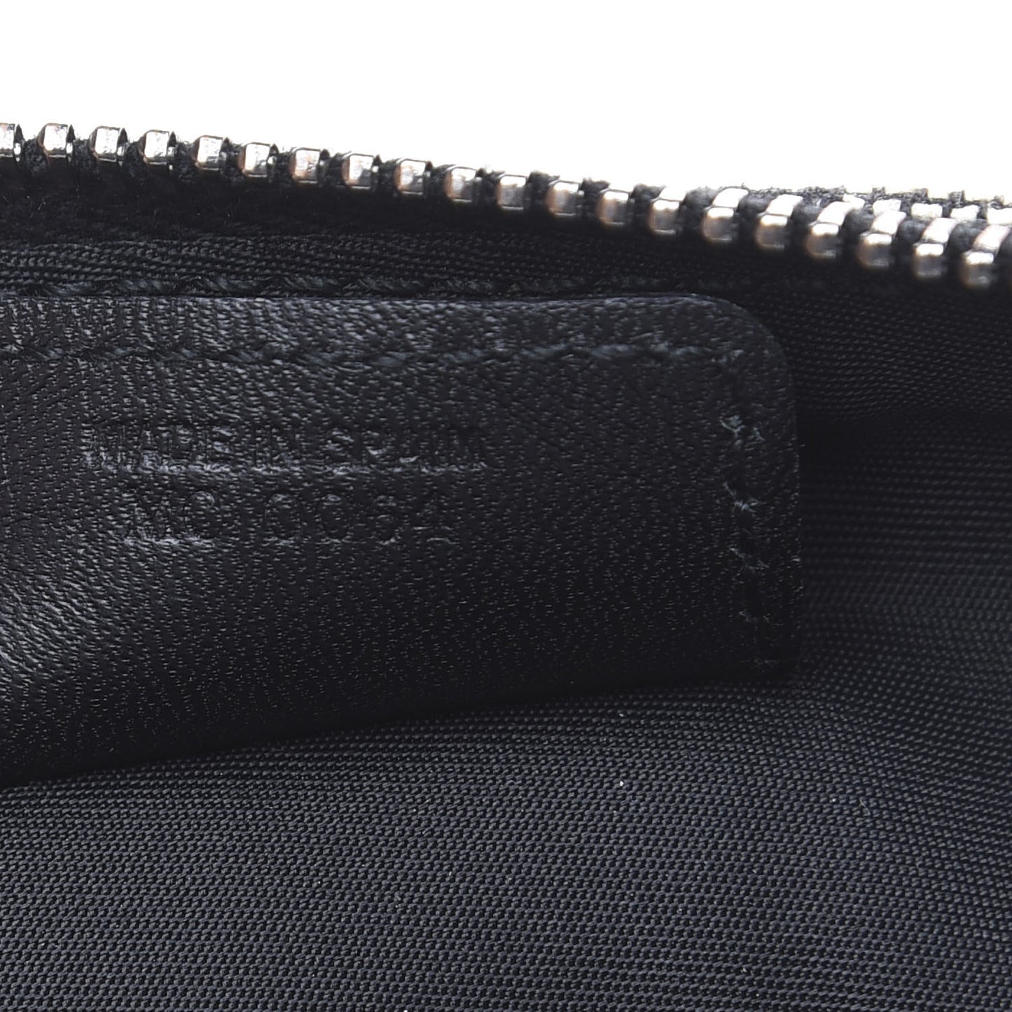 Monogram Mini Saddle Pochette Black