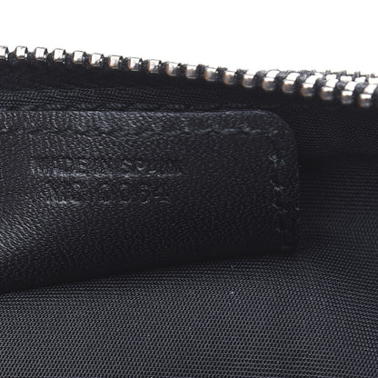 Christian Dior Monogram Mini Saddle Pochette Black 6 of 8