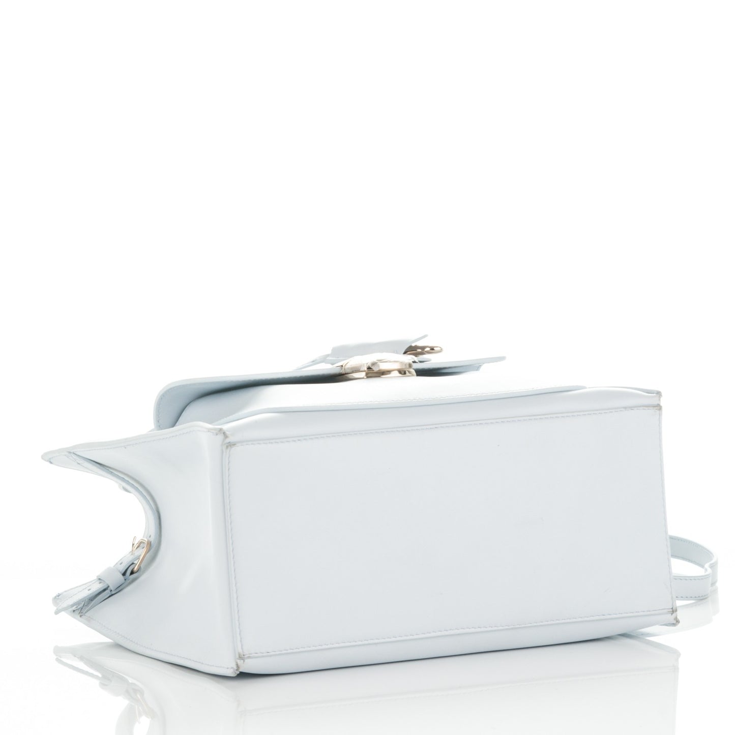Calfskin Padlock Mini All Afternoon Bleu Cloud