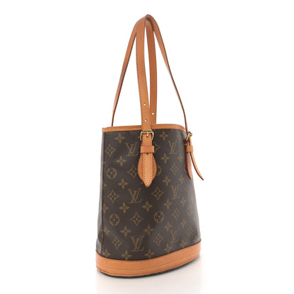 Louis Vuitton Monogram Petit Bucket 23 2 of 12