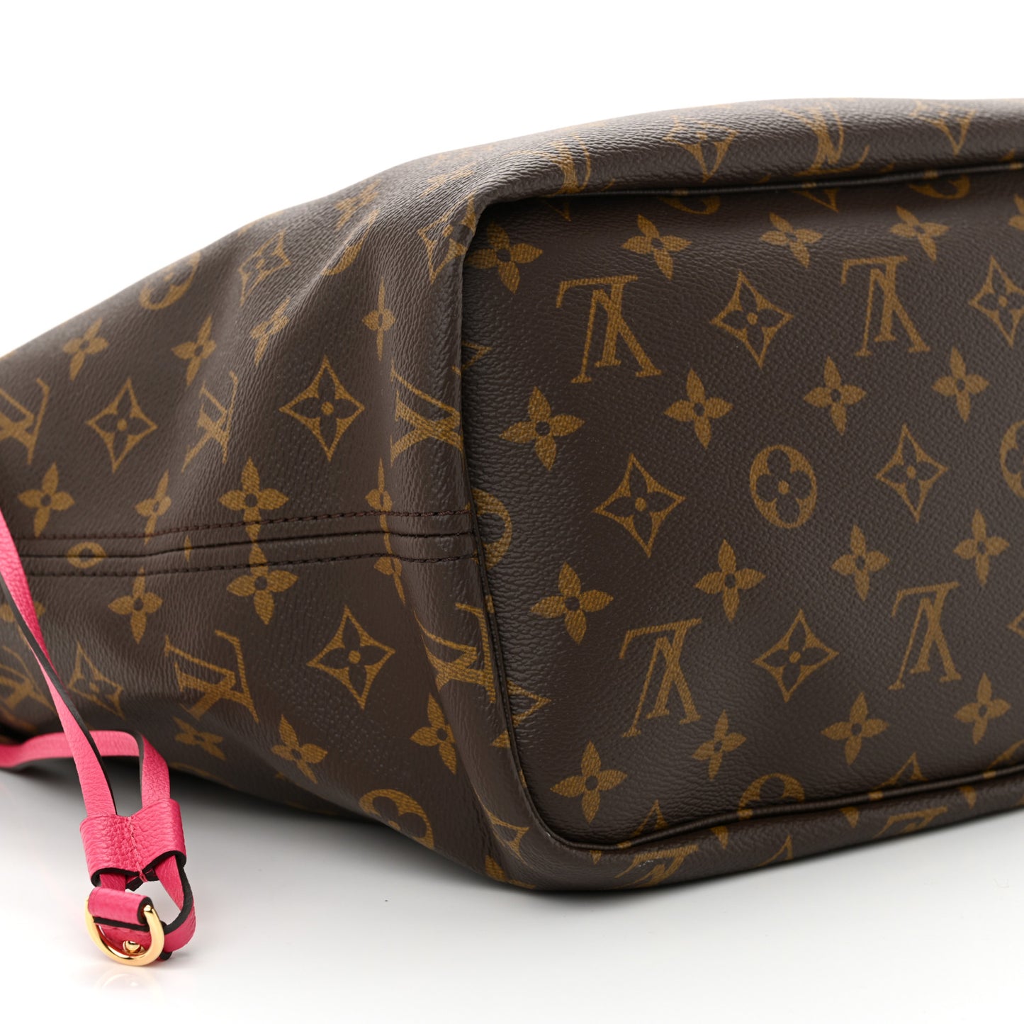 Monogram Inside Out Neverfull Bandouliere MM Rose Pondichery