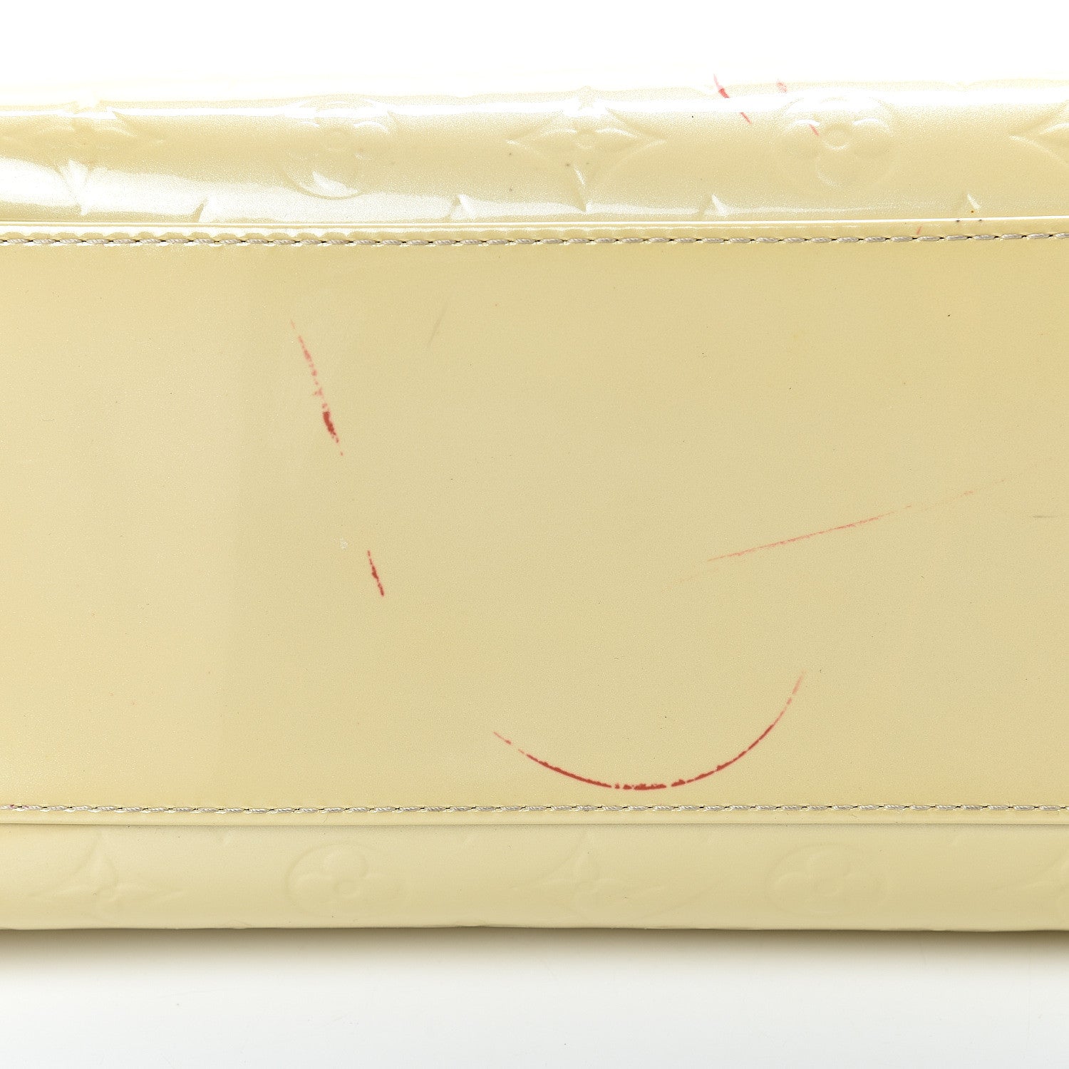 Louis Vuitton Vernis Brea GM Blanc Corail 11 of 17