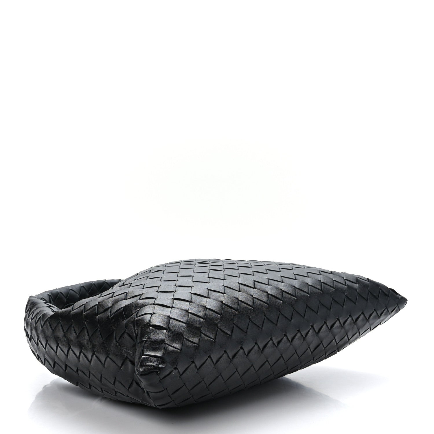 Bottega Veneta Calfskin Intrecciato Small Hop Black 4 of 8