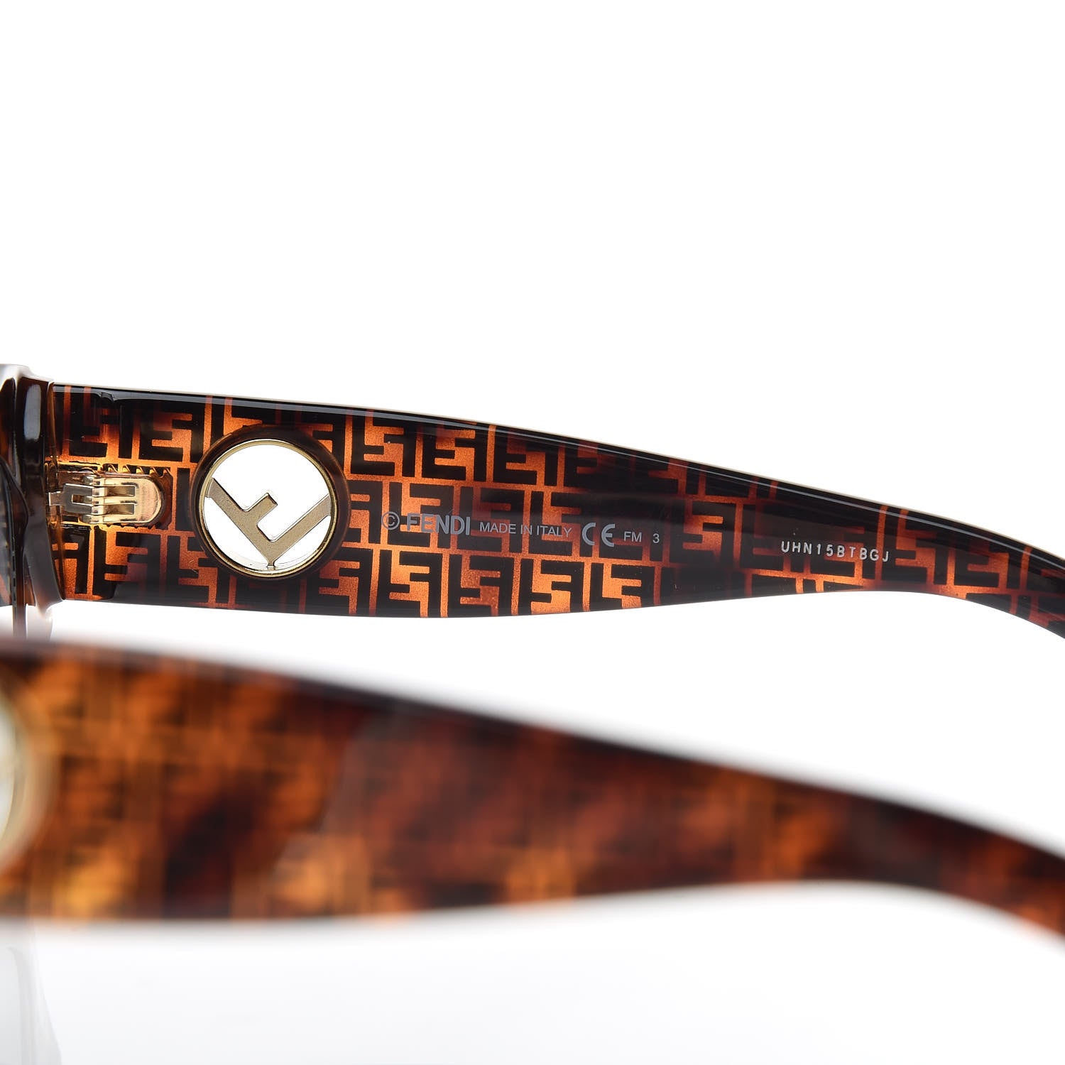 Fendi Acetate F is Fendi FF Cat Eye Sunglasses FF 0360/G/S Havana 6 of 9