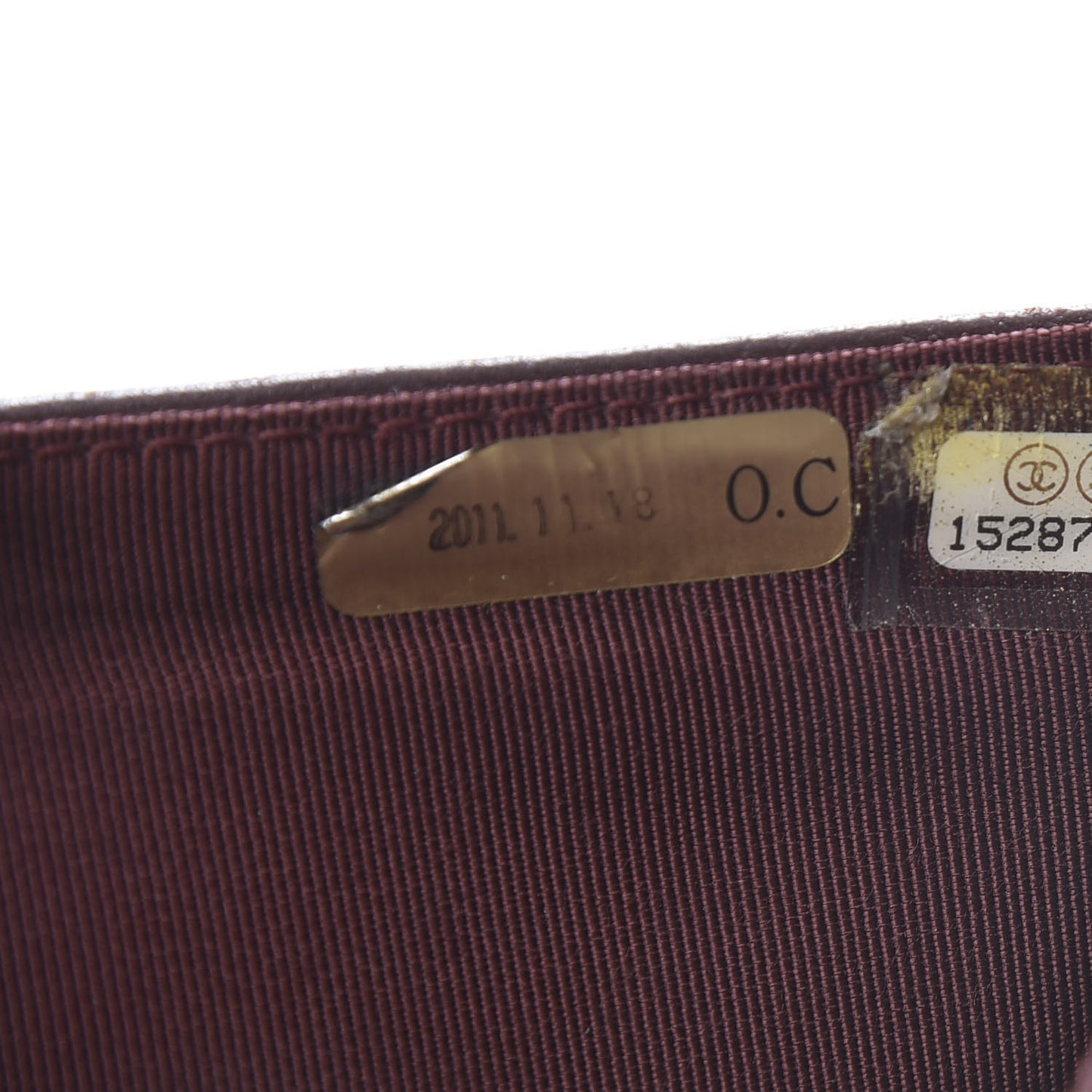 Lambskin Quilted Yen Wallet Black