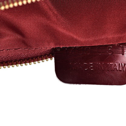 Christian Dior Patent Monogram Mini Saddle Pochette Red 6 of 8