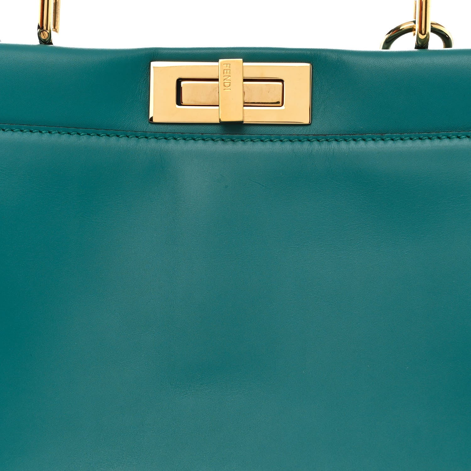 Fendi Vitello Morgan Fabric Jacquard Pequin Medium Peekaboo Iconic Satchel Lago Tobacco Black 9 of 11