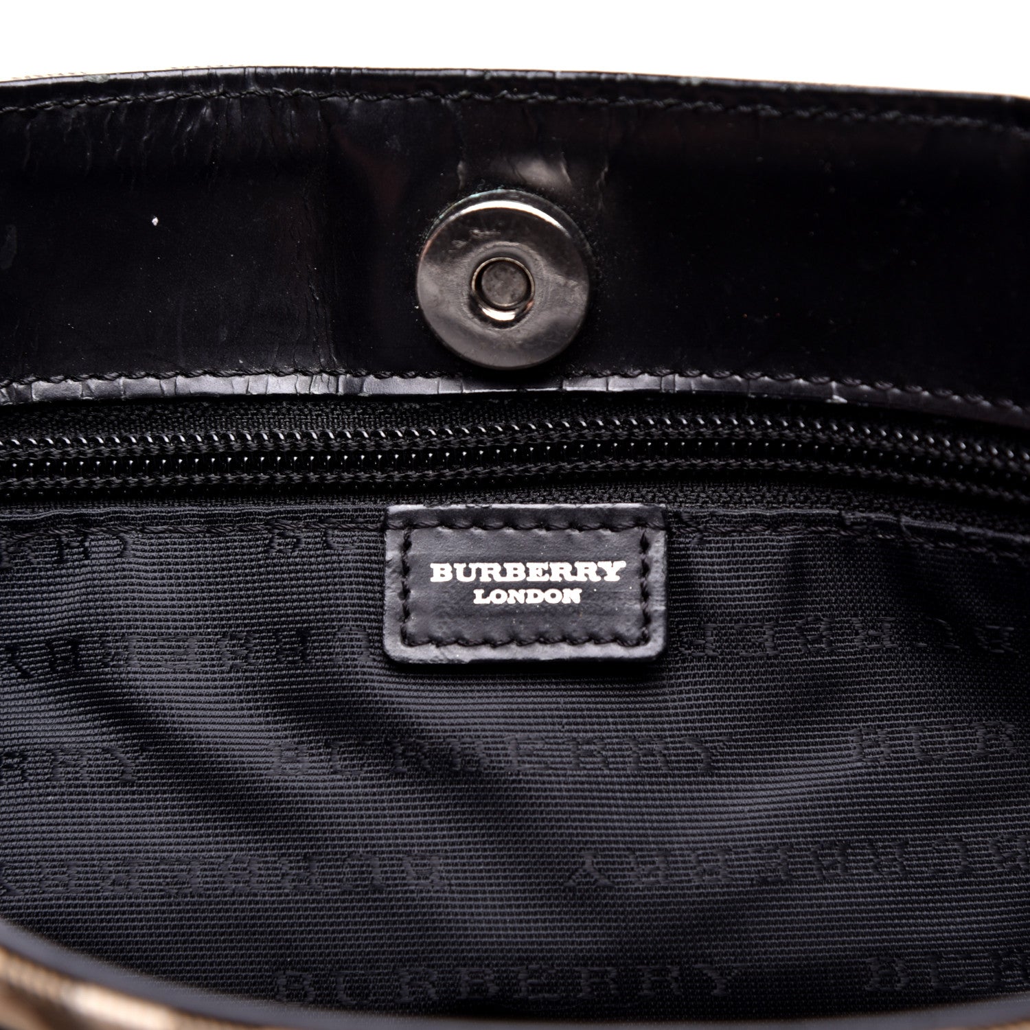 Burberry House Check Medium Tote Black 8 of 11
