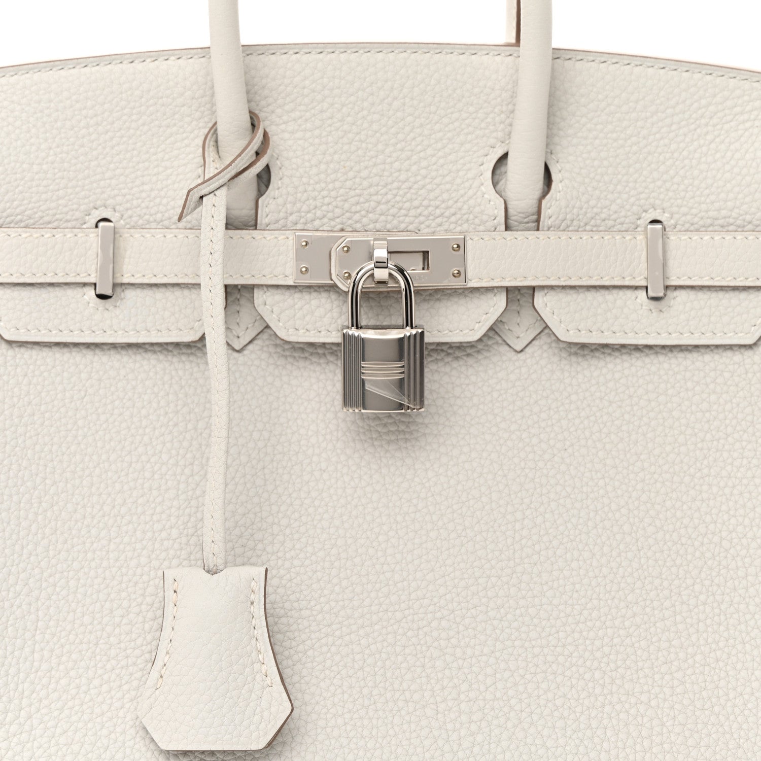 Hermes Togo Birkin 25 Gris Pale 8 of 15