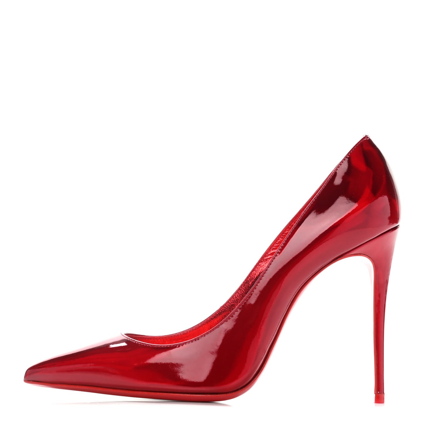 Metallic Patent Psychic So Kate 100 Pumps 37.5 Loubi