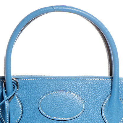 Hermes Taurillon Clemence Bolide 31 Blue Jean 24 of 25