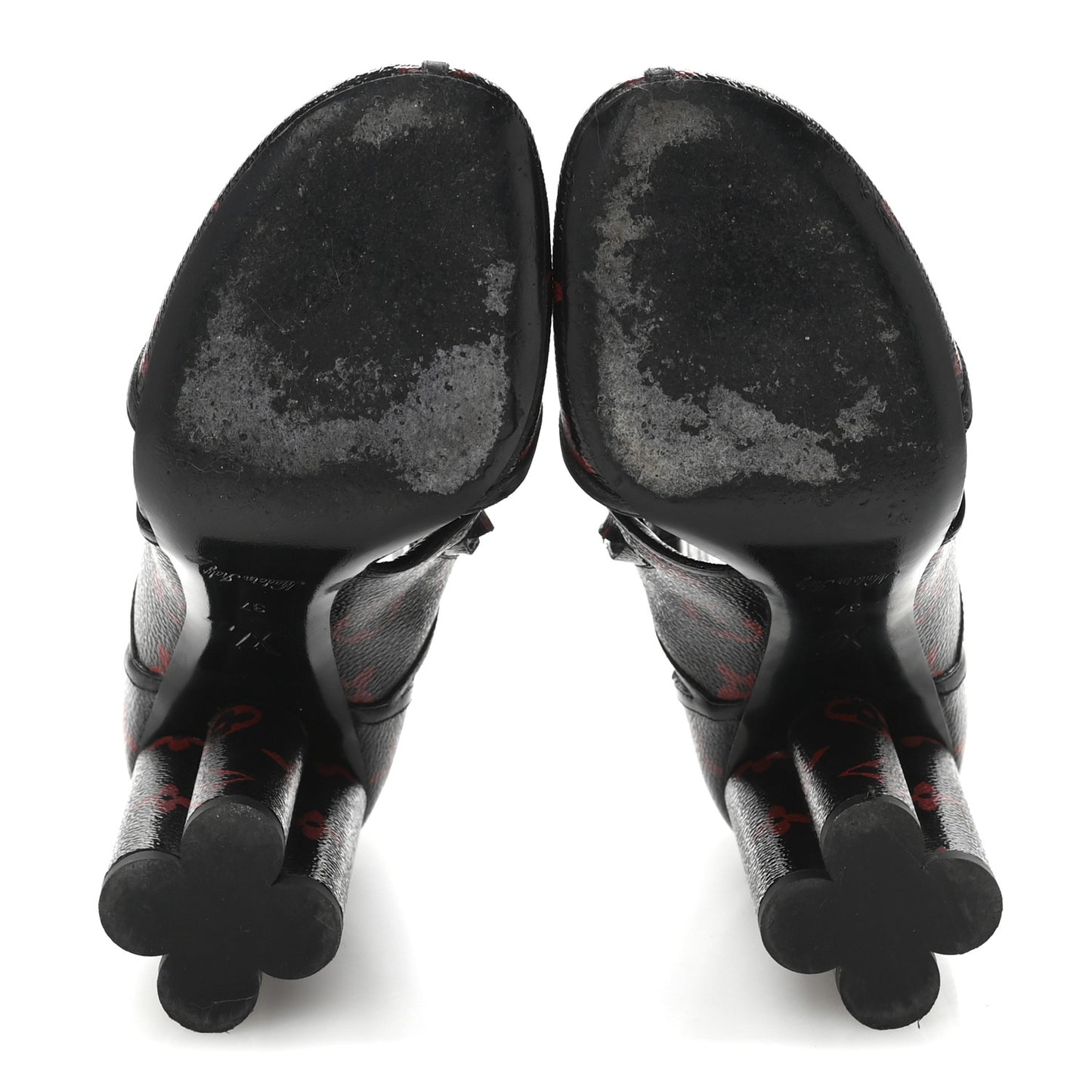 Monogram Infrarouge Logomania Ankle Boots 37 Black