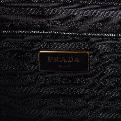 Prada Saffiano Medium Galleria Double Zip Tote Black 6 of 11