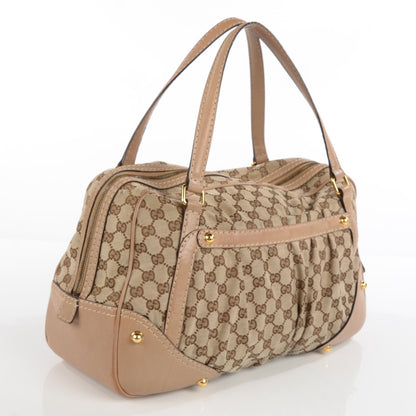 Gucci Monogram Jockey Boston Beige 3 of 8