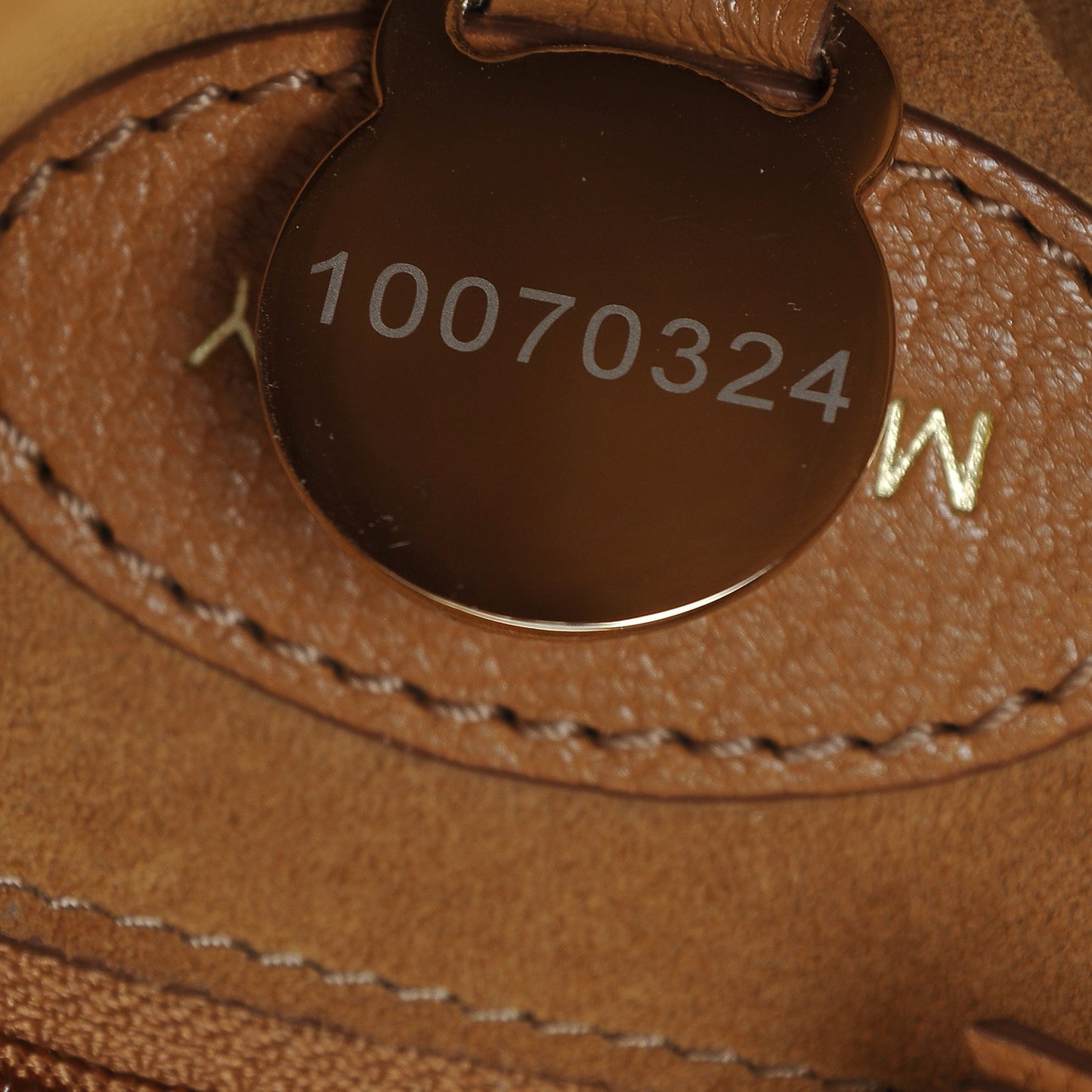Glossy Goatskin Lily Deer Brown