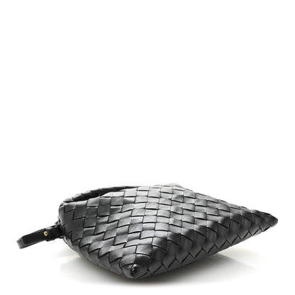 Bottega Veneta Calfskin Intrecciato Mini Hop Black 4 of 10