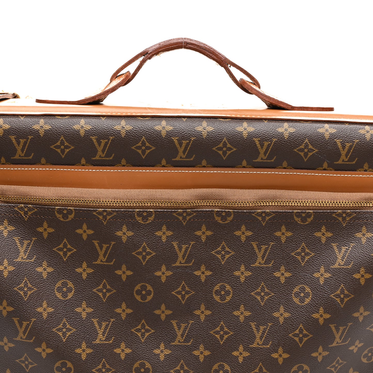 French Company Monogram Garment Bag