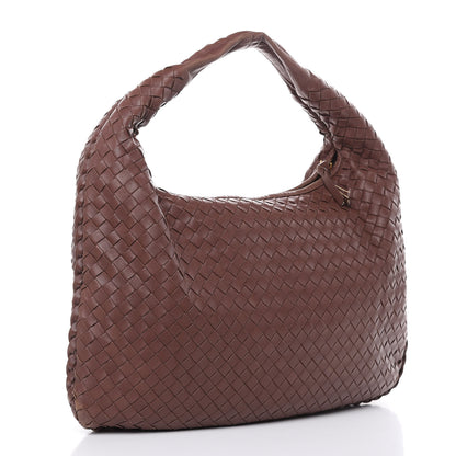 Bottega Veneta Nappa Intrecciato Medium Veneta Hobo Truffle 3 of 17