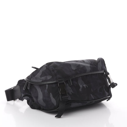 Prada Tessuto Nylon Camouflage Belt Bag Fumo 3 of 8