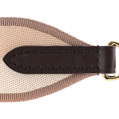 Louis Vuitton Jacquard Speedy Bandouliere 20 Shoulder Strap Beige Brown 3 of 6