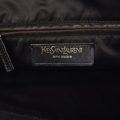 Saint Laurent Canvas Kahala Tote Brown 6 of 10