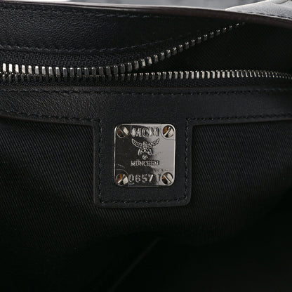 MCM Calfskin Ottomar Large Klara Hobo Black Black 6 of 11