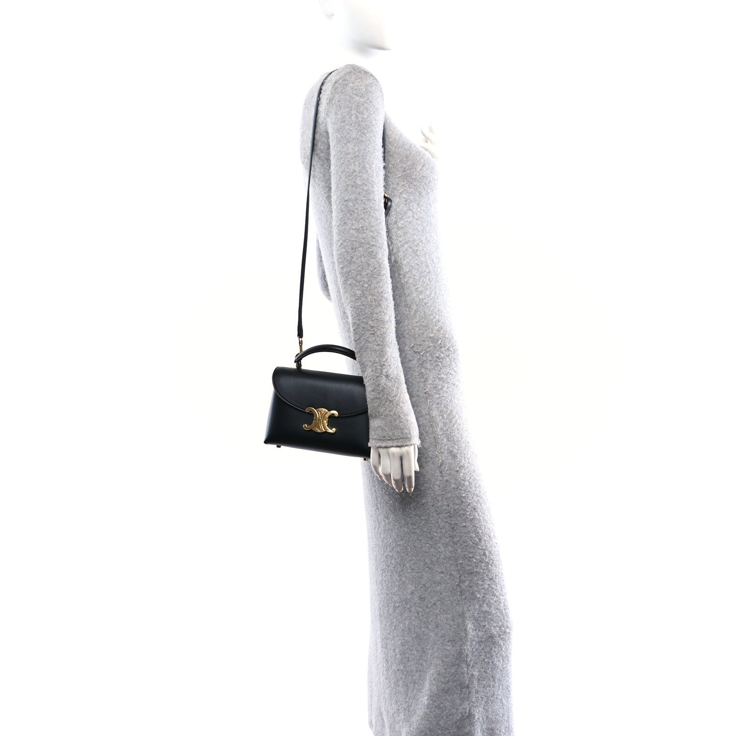 Celine Supple Calfskin Teen Nino Black 2 of 9
