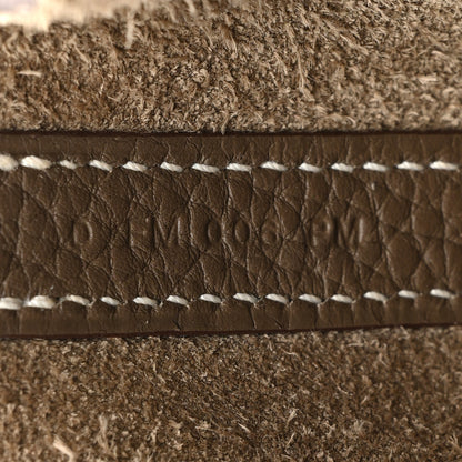 Hermes Taurillon Clemence Picotin Lock 18 PM Etoupe 7 of 9