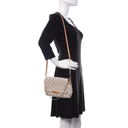 Louis Vuitton Damier Azur Favorite MM 2 of 12