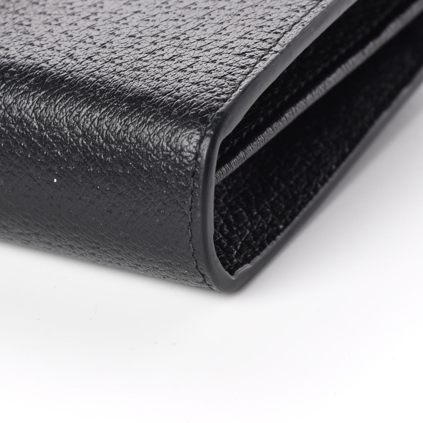 Calfskin Web Mini Dionysus Chain Wallet Black