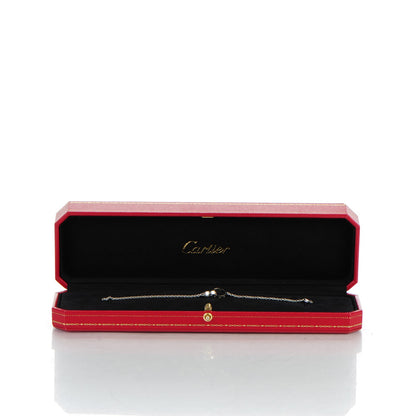 Cartier 18K White Gold Interlocking LOVE Bracelet 7 of 13
