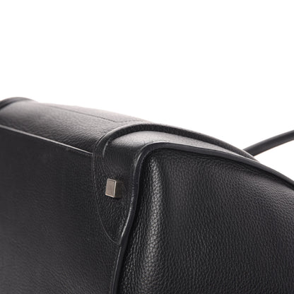 Celine Drummed Calfskin Mini Luggage Black 16 of 20