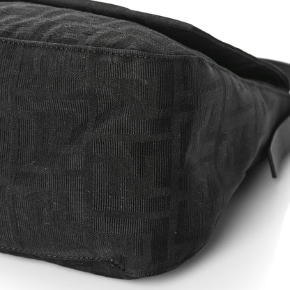 Fendi Zucca Large Mama Baguette Black 7 of 8