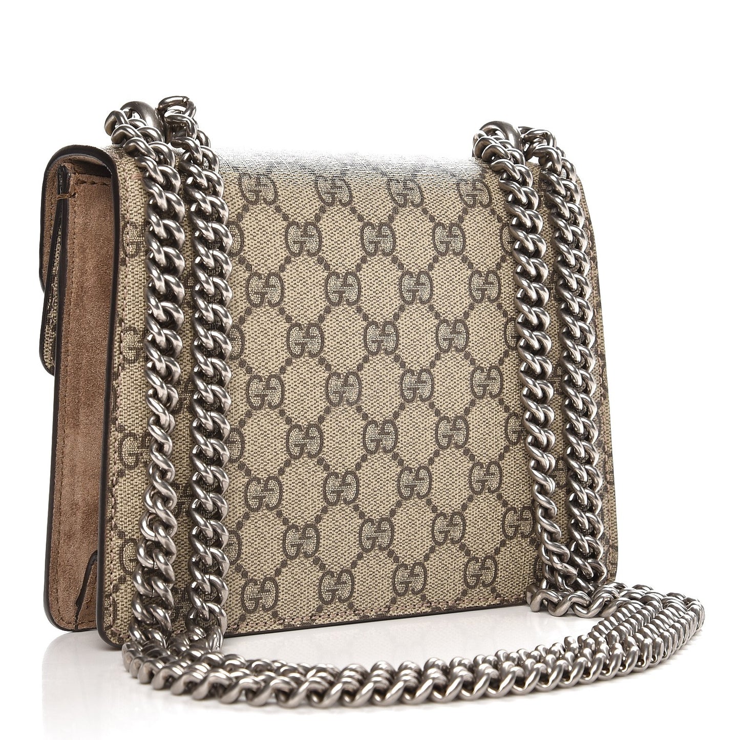GG Supreme Monogram Mini Dionysus Shoulder Bag Taupe