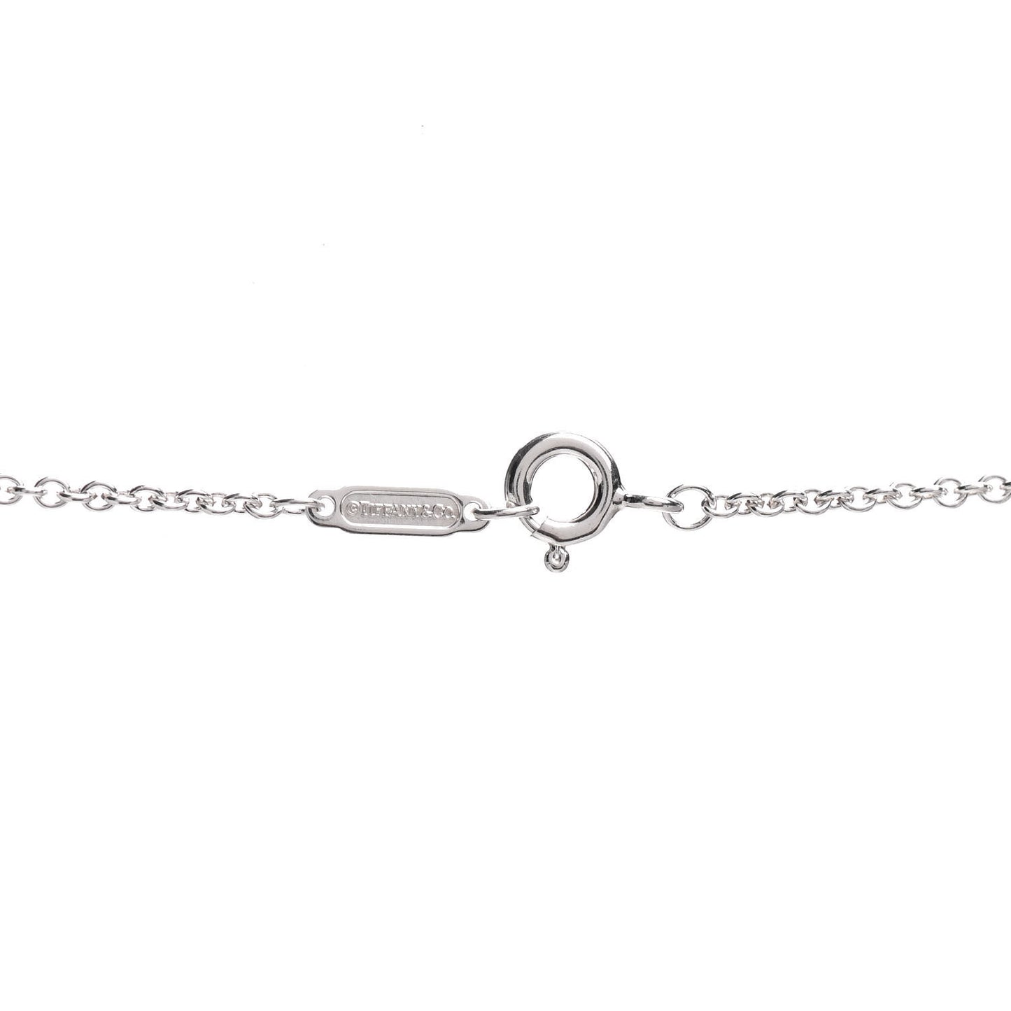 Sterling Silver Heart Key Pendant Necklace