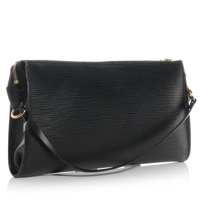 Louis Vuitton Epi Pochette Accessories 24 Black 3 of 7