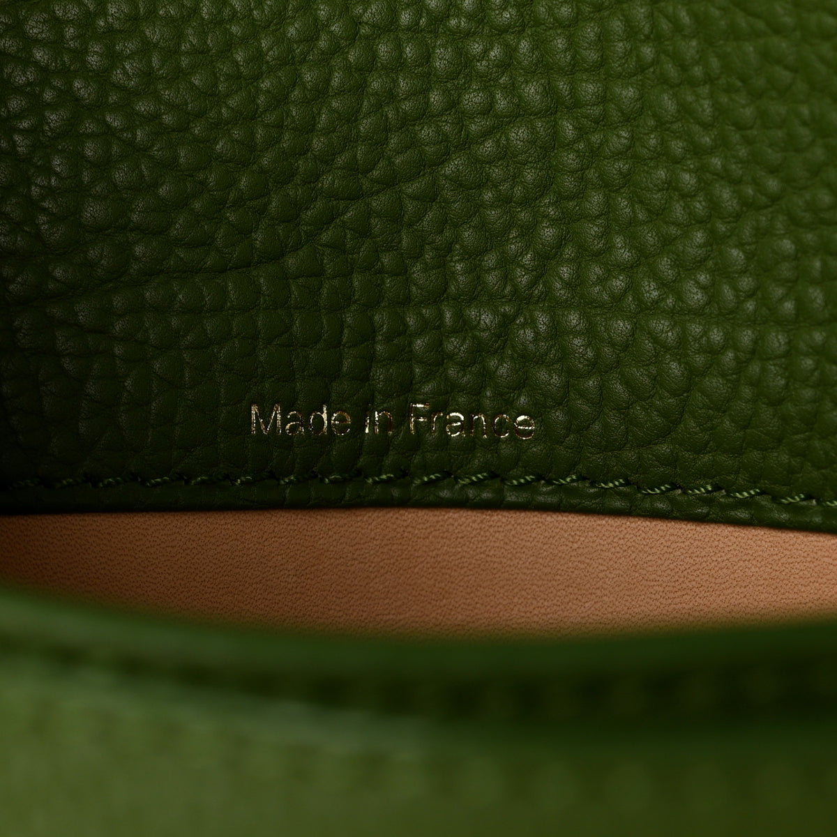 Delvaux Crispy Calfskin Mini Le Mutin Saddle Bag Green 8 of 11