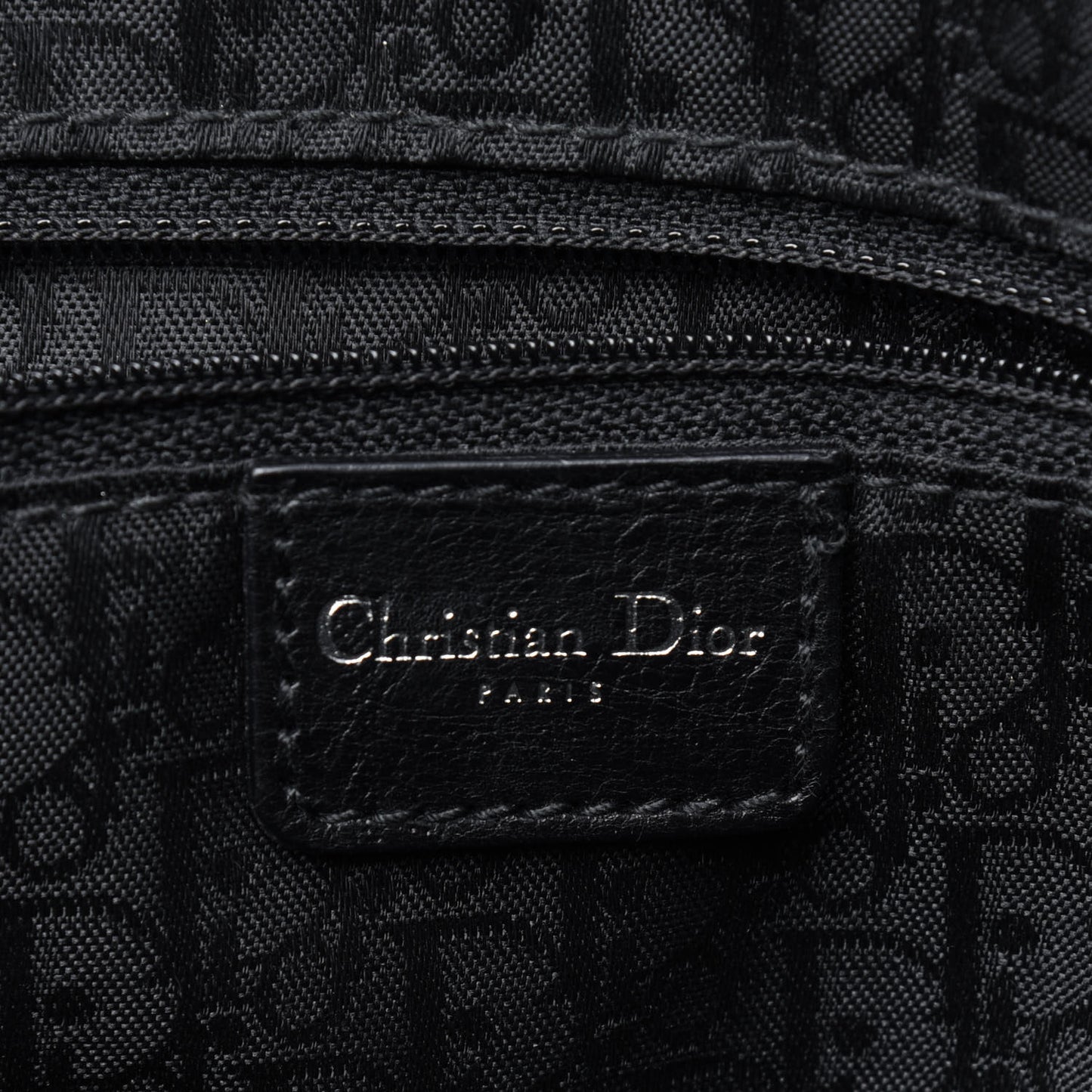Calfskin CD Tote Black