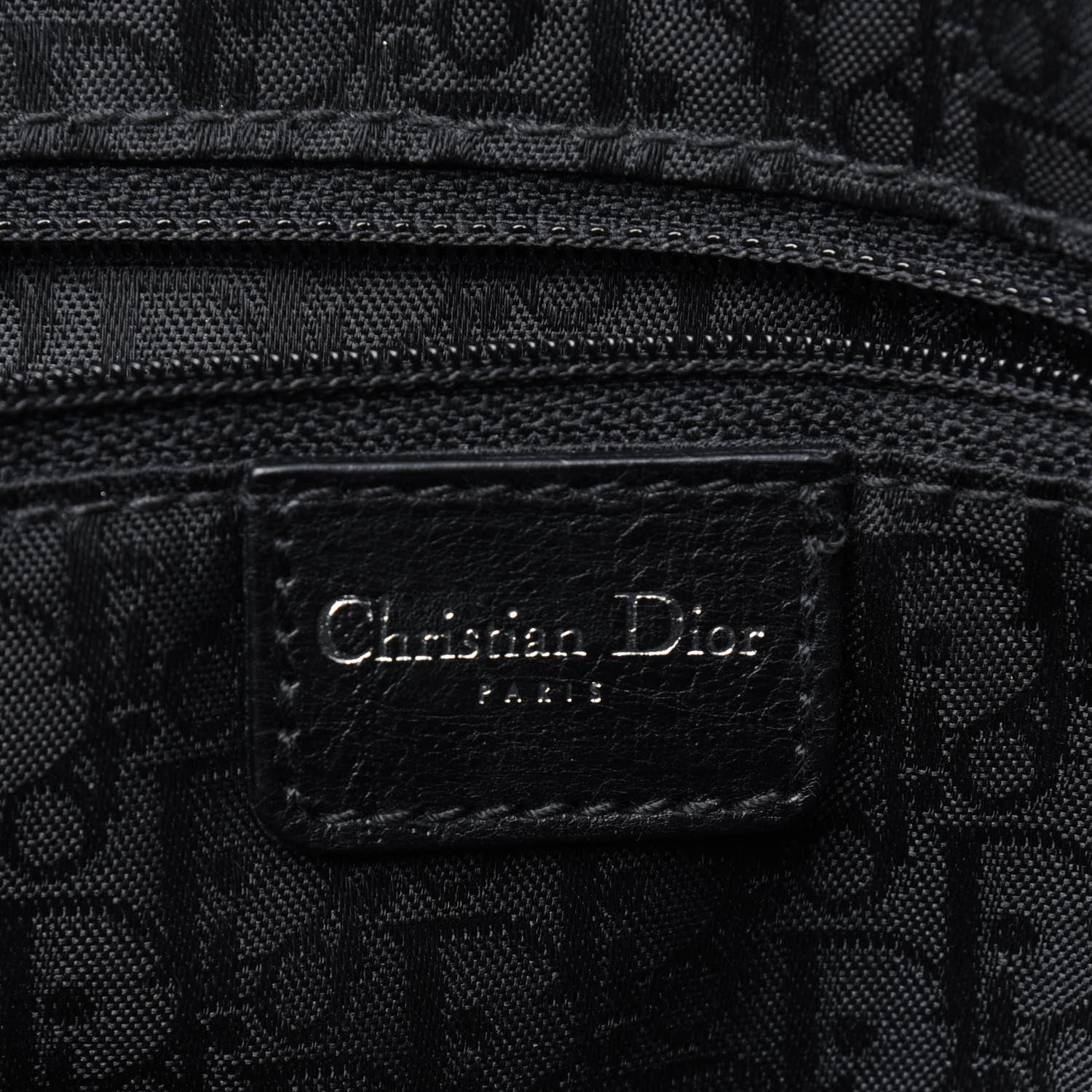 Christian Dior Calfskin CD Tote Black 5 of 23