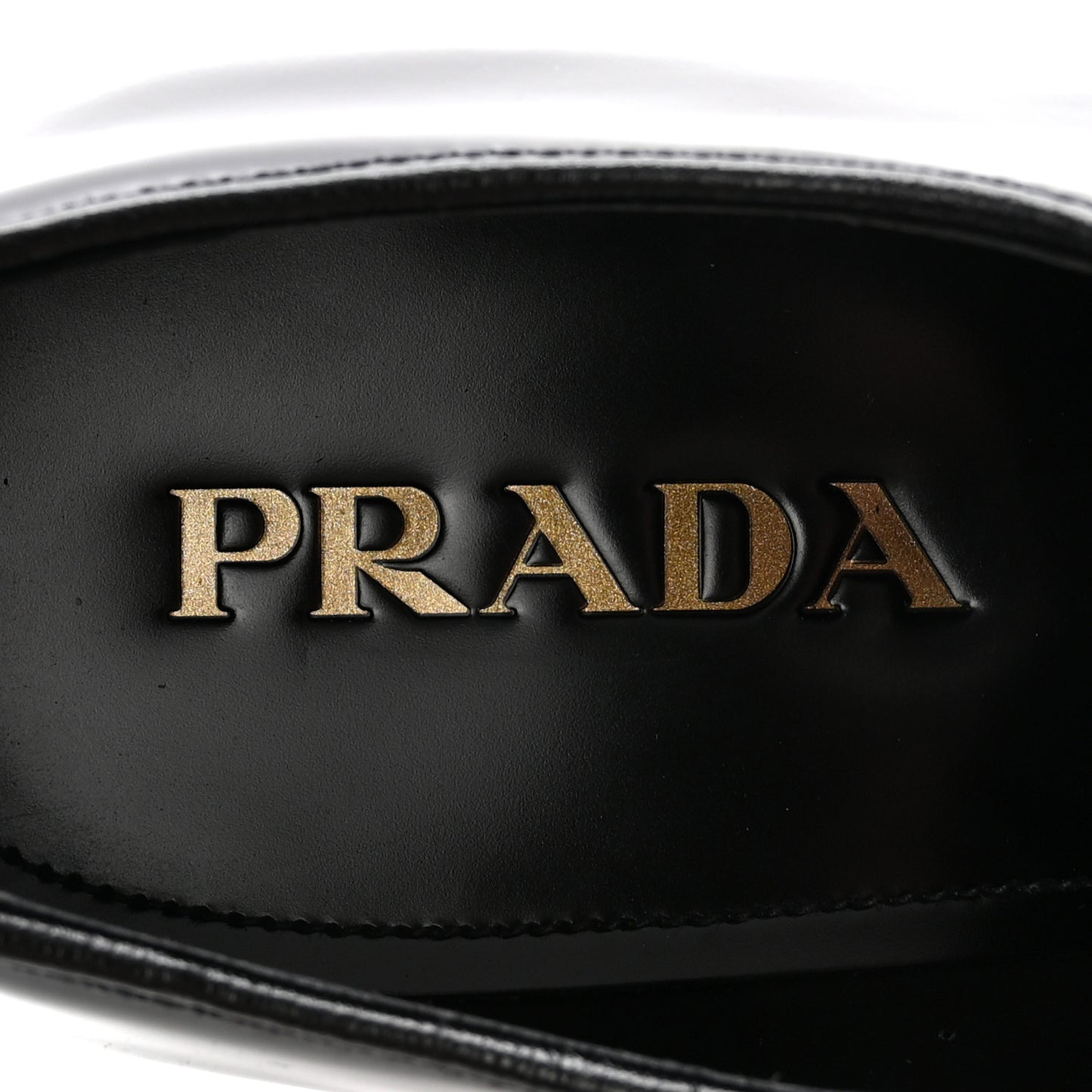 Spazzolato Mens Derby Loafers 7.5 Black