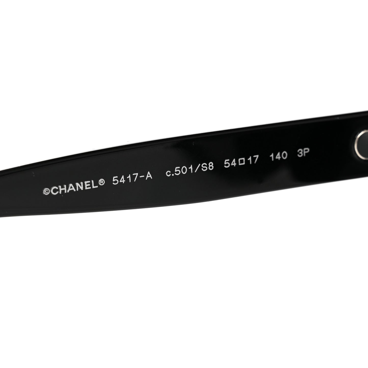 Acetate Polarized Square Sunglasses 5417-A Black
