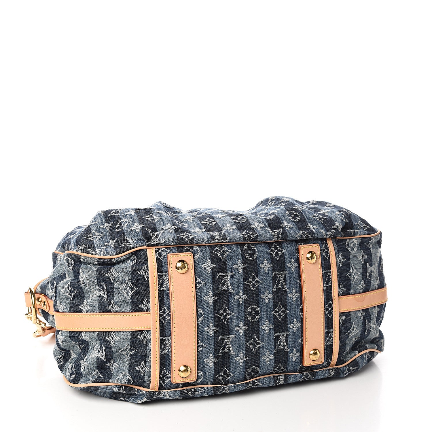 Louis Vuitton Denim Raye Cabas GM 3 of 9