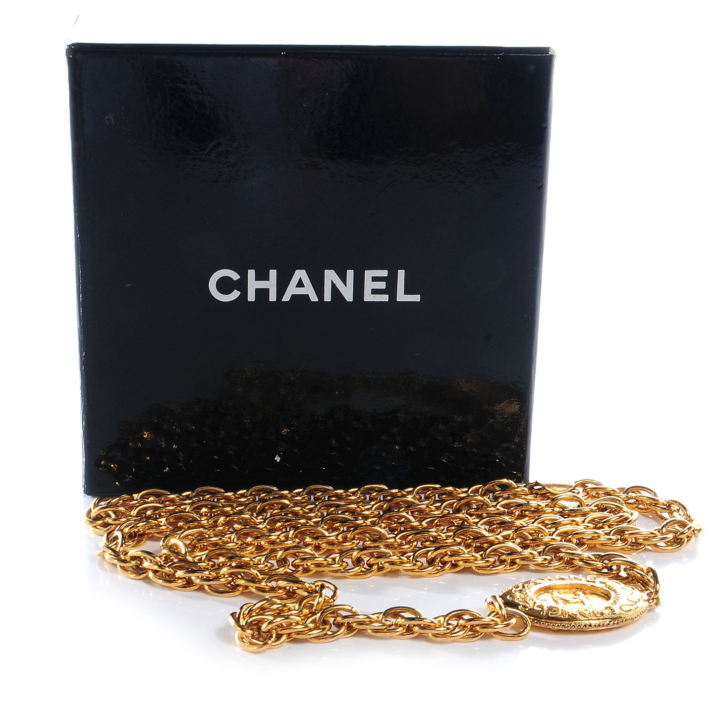 CC Chain Necklace Gold